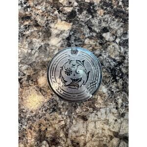 VINTAGE Singer 201 Sewing Machine ROUND Fancy Scrolled Face Plate screw Egyptian